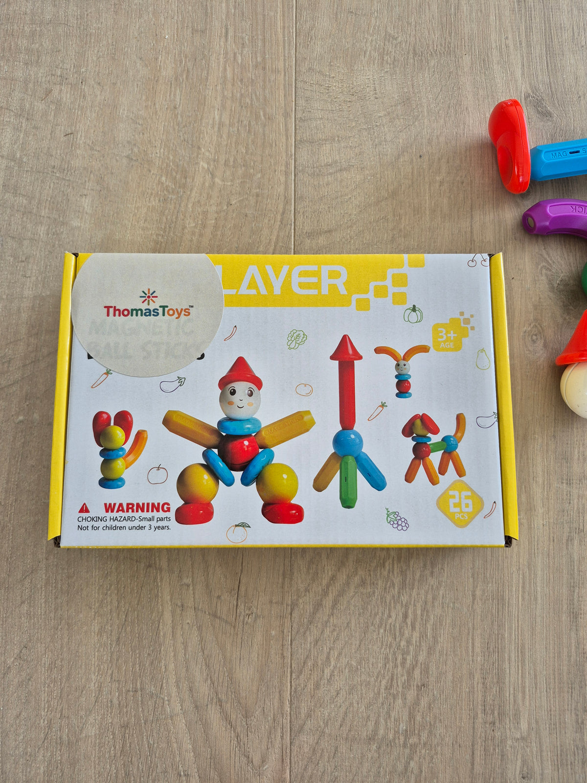 Magnetiske byggesæt